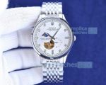 Copy 82S7 Rolex Oyster Perpetual Datejust Moonphase Watch 42mm White Dial